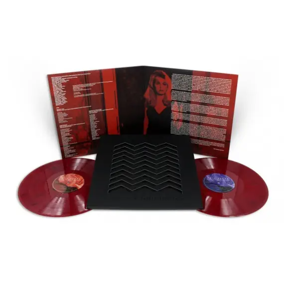 OST - Twin Peaks: Fire Walk With Me (Angelo Badalamenti) 2LP (Red/Black Marbled [Cherry Pie] vinyl) ‎