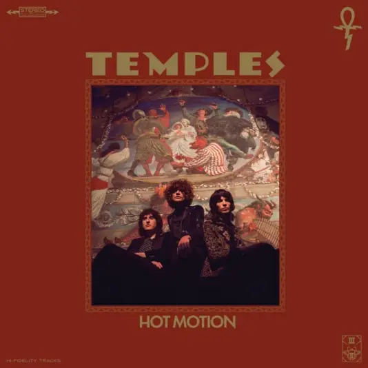 Temples - Hot Motion LP (limited edition) transparent red with black marble vinyl