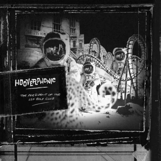 Hooverphonic - The President Of The LSD Golf Club LP (silver & black swirled vinyl) limited edition