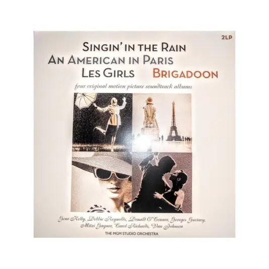 OST - Singin' In The Rain - An American In Paris - Les Girls - Brigadoon 2LP