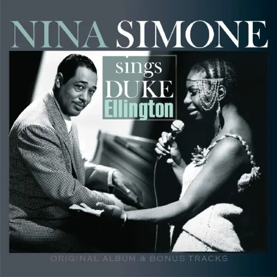 Simone Nina - Nina Simone Sings Duke Ellington LP (marbled dark blue vinyl) limited edition