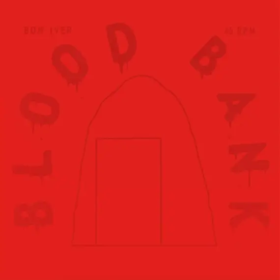 Bon Iver - Blood Bank 12" (10th Anniversary Edition) red transparent vinyl