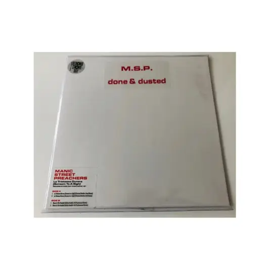Manic Street Preachers  ‎– Done & Dusted - RSD