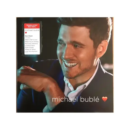 Michael Bublé  ‎– Love (Red Translucent Vinyl)