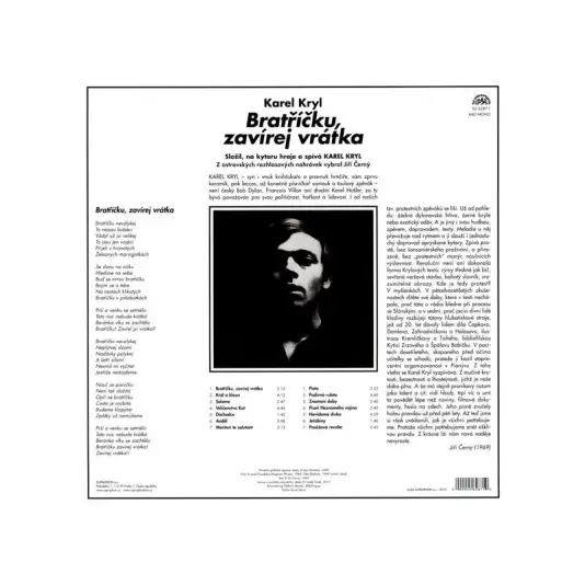 Karel Kryl – Bratříčku, Zavírej Vrátka