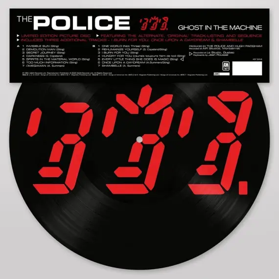 The Police - Ghost in the machine (Picture, ltd edition)