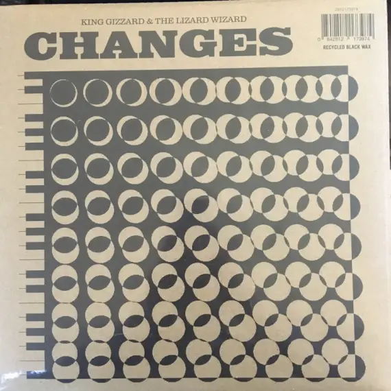 King Gizzard and the lizard wizard - Changes (recycled black wax lp)