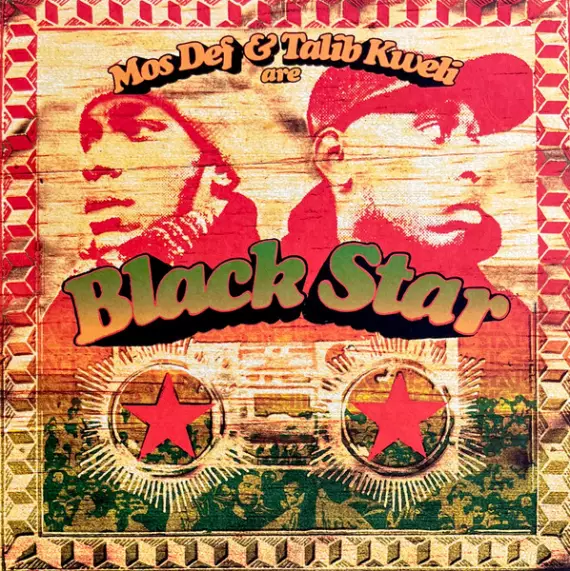 Black Star - Mos def and Talib Kweli are Black star (LTD edition, 2 tone blackstar vinyl, 1998)