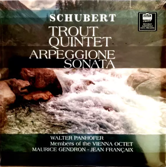 Franz Schubert - Trout quintet, arpeggione sonata