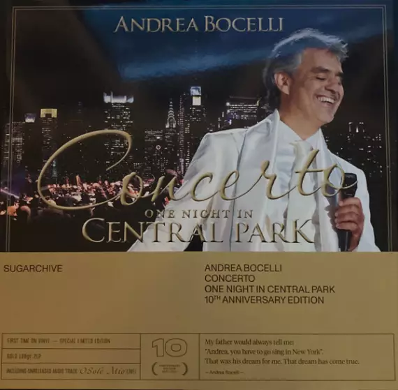Andrea Bocelli - One night in central park