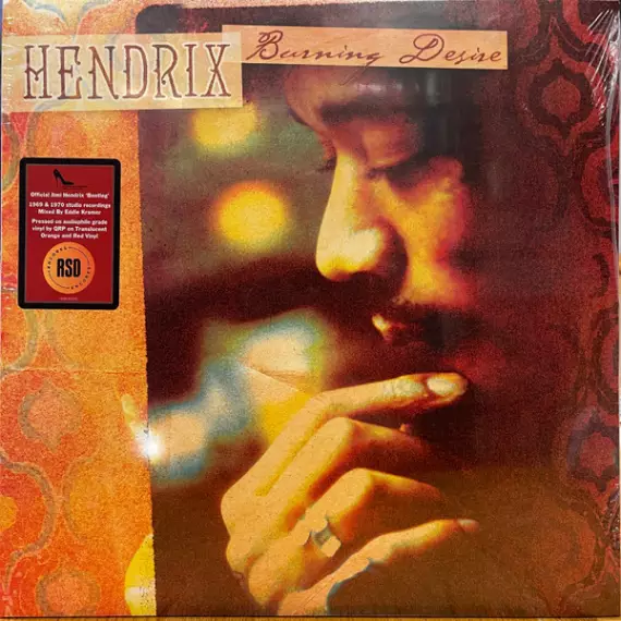 Jimi Hendrix - Burning desire (2LP, translucent red and orange vinyl)