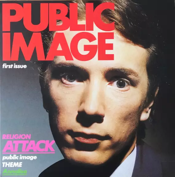 Public Image LTD - Public Image (1 issue, photos, poster and sticker, clear red wax vinyl)