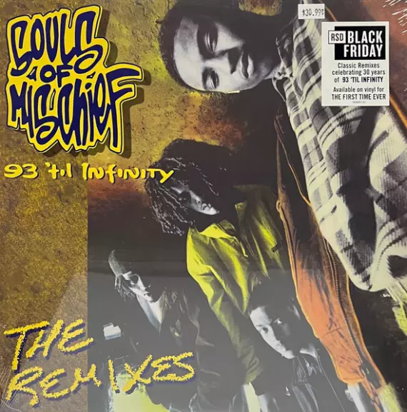Souls of Mischief - 93'Til Infinity - the remixes - (RSD, 1press, 2LP)