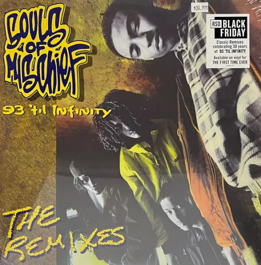 Souls of Mischief - 93'Til Infinity - the remixes - (RSD, 1press, 2LP)