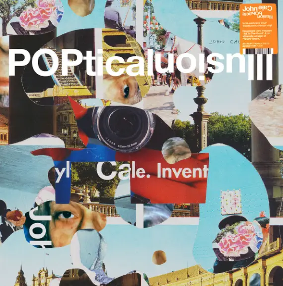 John Cale - POPtical illusion (2 LP, translucent orange vinyl) 