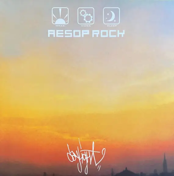 Aesop Rock - Daylight EP (Orange A and Blue B vinyl, first press)
