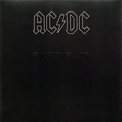AC/DC - Back in Black (Gold vinyl, 50 anniversary edition)