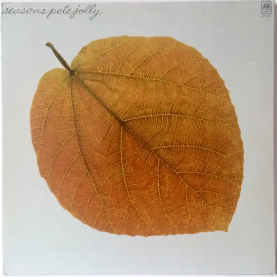 Pete Jolly - Seasons (Clear amber wax LP)