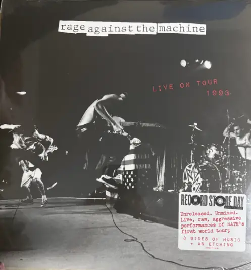 Rage Against the Machine . Live on tour 1993 (RSDay 2025, limited)