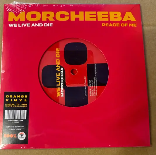 Morcheeba - We live and die  7" (RSDay 2025, limited)
