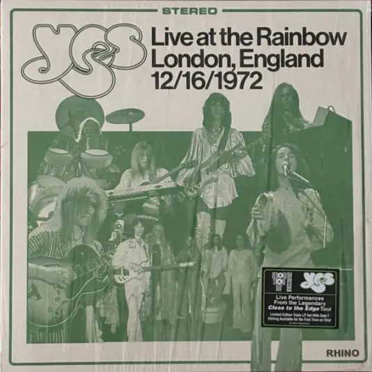 Yes - Live at the Rainbow (RSDay 2025, Limited)