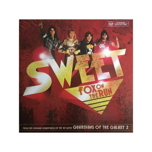 Sweet - Fox On The Run LP (single) yellow vinyl