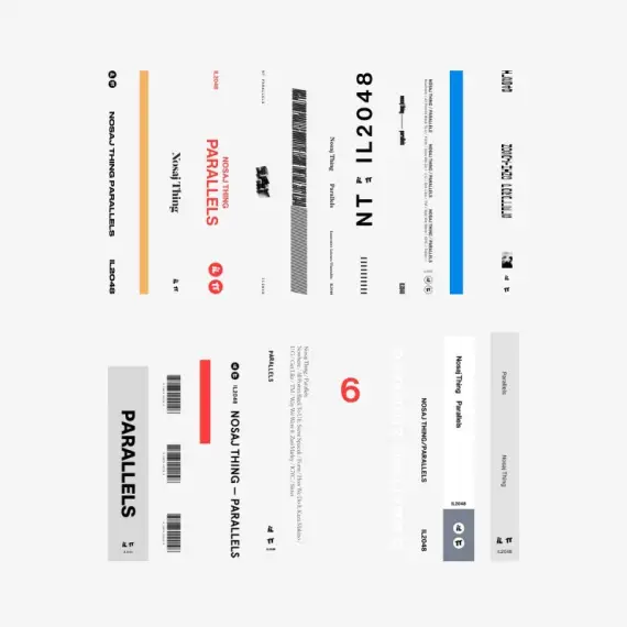 Nosaj Thing - Parallels LP (clear vinyl)