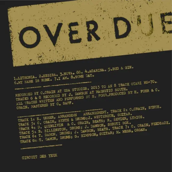 Circuit Des Yeux - Overdue LP
