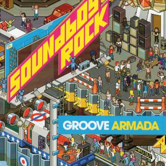 Groove Armada - Soundboy Rock 2LP (pink / yellow vinyl)