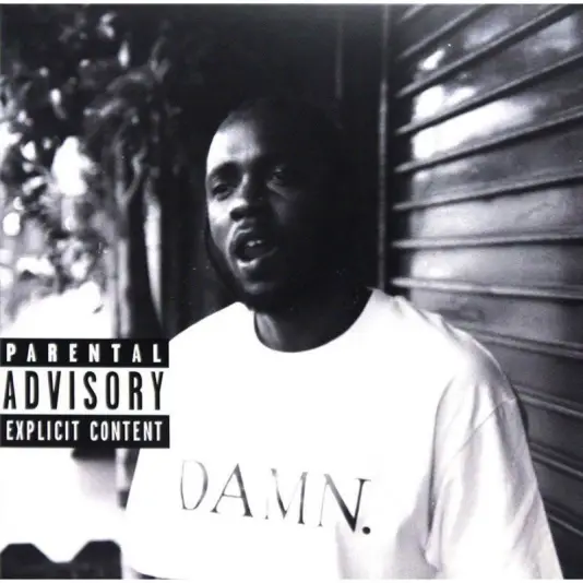 Lamar Kendrick - Damn. 2LP (clear vinyl) limited edition