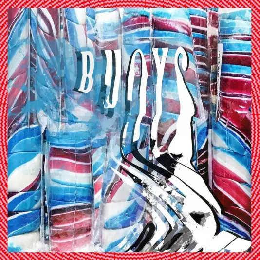 Panda Bear - Buoys LP (red w/ white marbled vinyl) limited edition