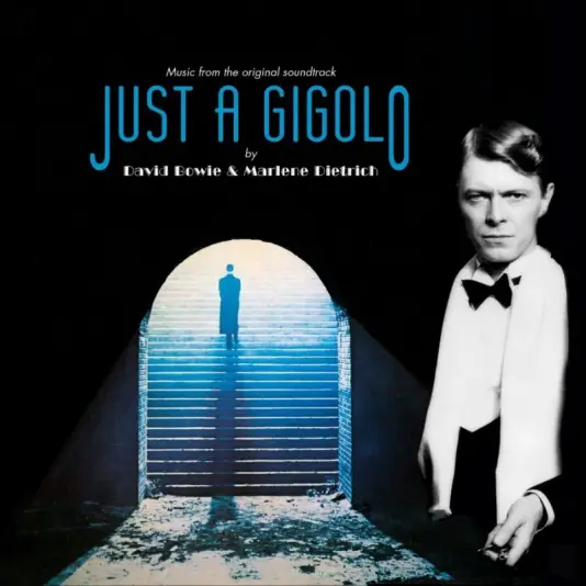 Bowie David & Marlene Dietrich - Just A Gigolo 7" (OST) blue transparent vinyl