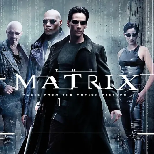 OST - The Matrix 2LP (black & red squiddy vinyl) limited edition