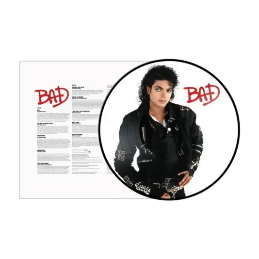 Jackson Michael - Bad LP (picture disc)